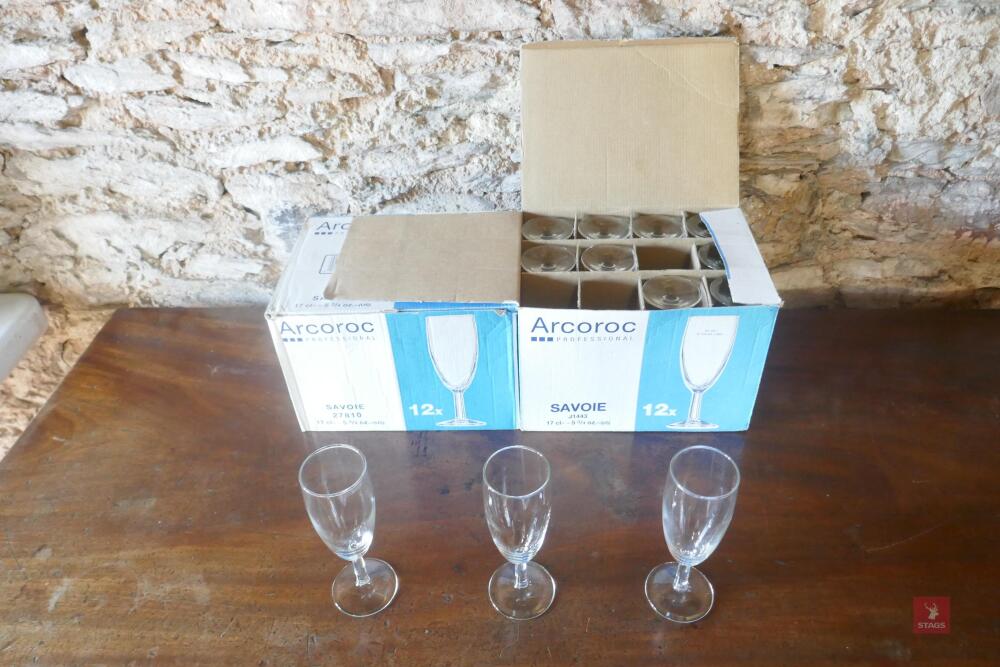 24 SAVOIE CHAMPAGNE FLUTES