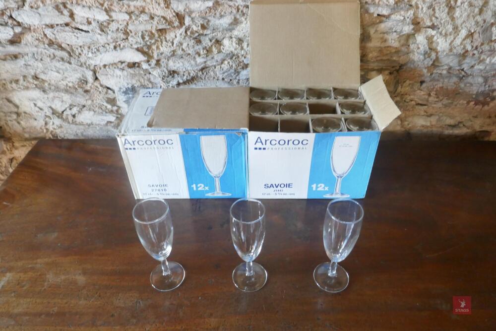 24 SAVOIE CHAMPAGNE FLUTES