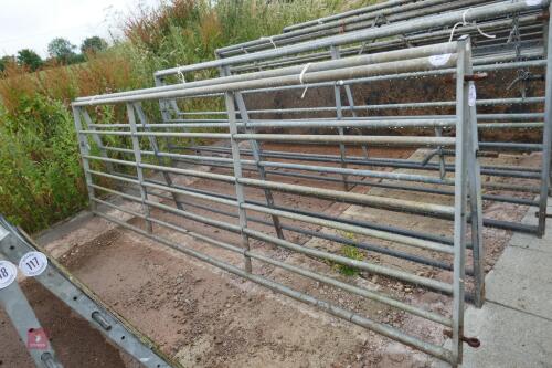 12' GALVANISED FIELD GATE