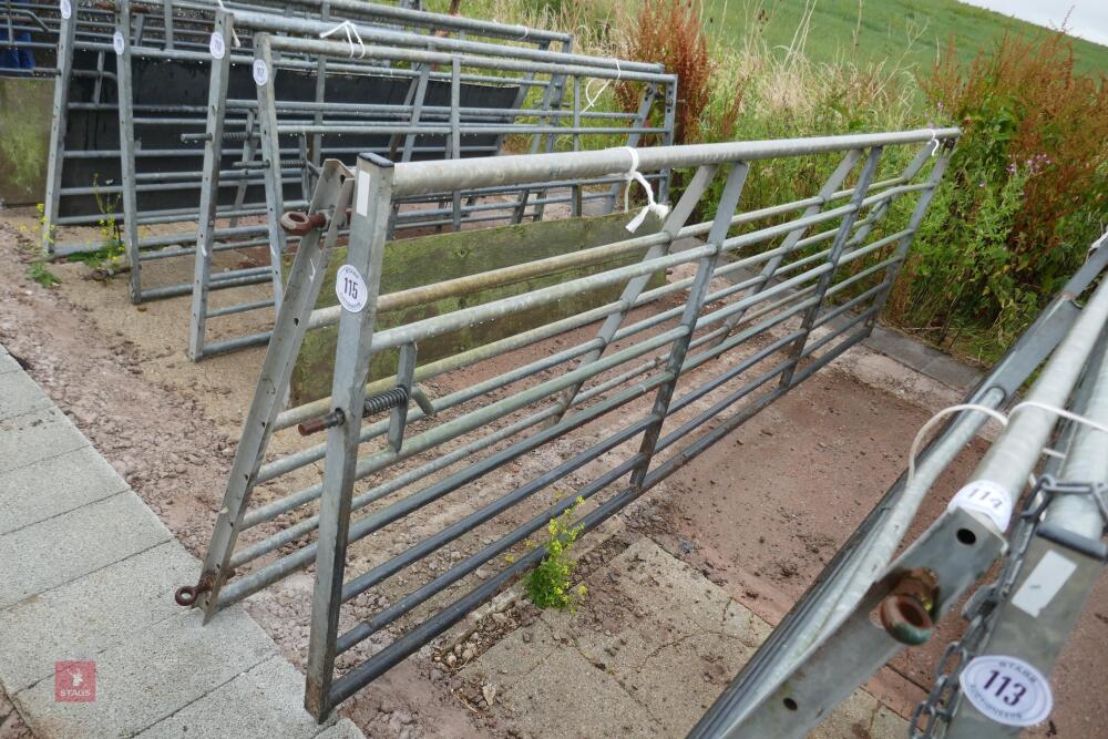 12' GALVANISED FIELD GATE