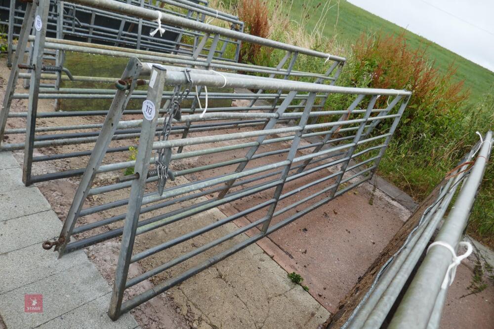 12' GALVANISED FIELD GATE