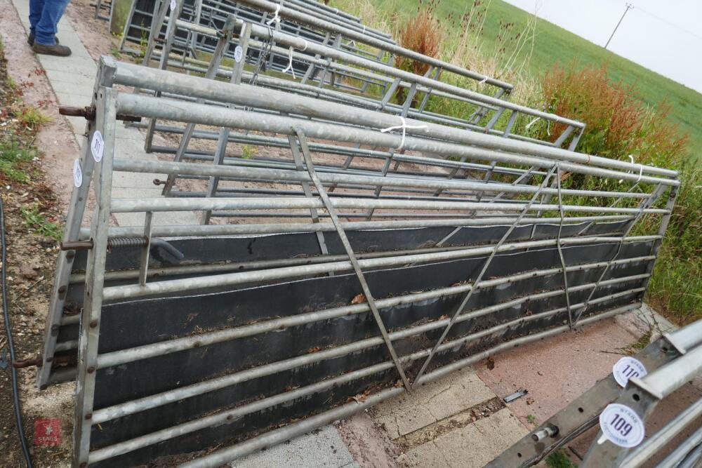 15' GALVANISED FIELD GATE