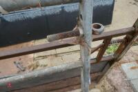 7'8'' GALVANISED YARD GATE - 2