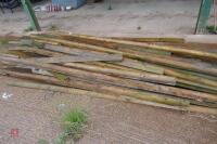 PALLET OF VARIOUS LENGTHS OF POSTS - 2