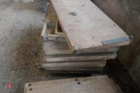 PALLET OF WOODEN PANELS - 2