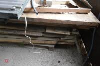 PALLET OF WOODEN PANELS - 3