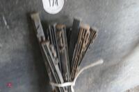 10 BLACK FENCING STAKES - 2