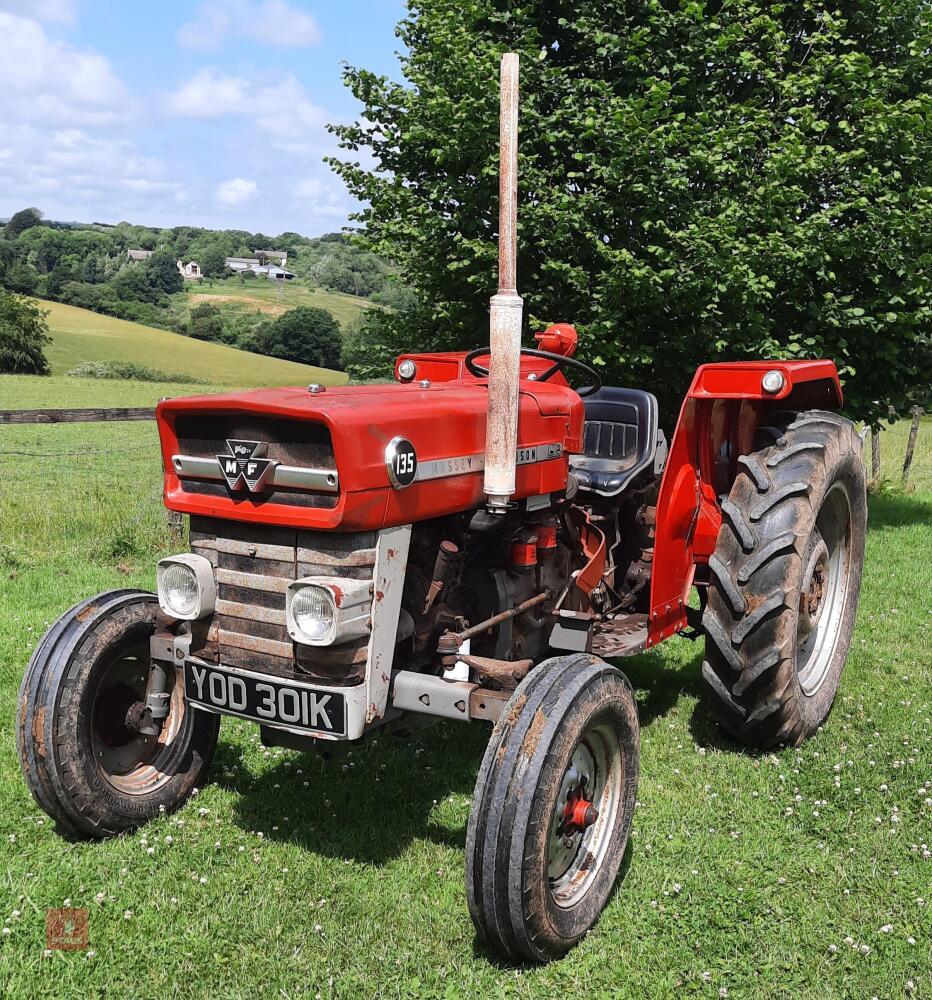 1972 MASSEY FERGUSON 135 TRACTOR