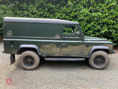 2004 LANDROVER DEFENDER 110 TD5