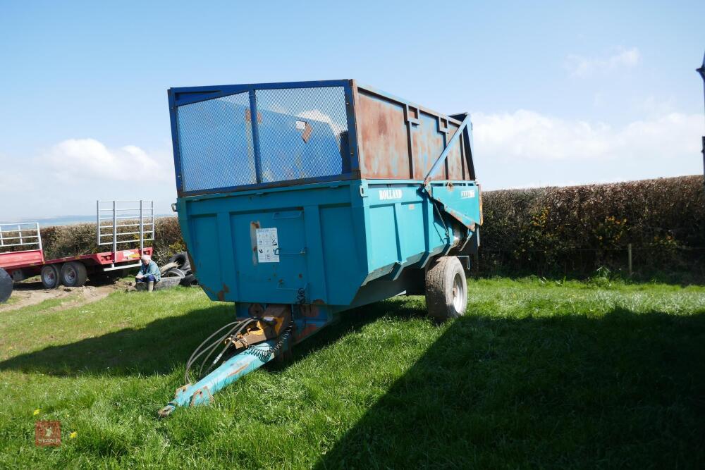 2006 ROLLAND TURBO 7.5T SILAGE TRAILER