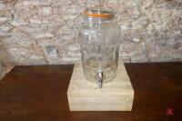 KILNER JAR DRINKS DISPENSER C/W STAND - 2