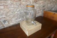 KILNER JAR DRINKS DISPENSER C/W STAND