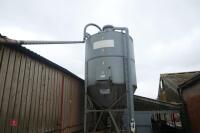 LUBING AQVA 10T GALV FEED SILO