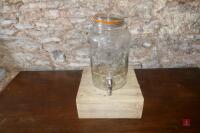 KILNER JAR DRINKS DISPENSER C/W STAND - 2