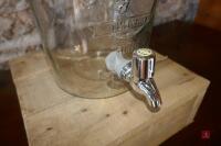 KILNER JAR DRINKS DISPENSER C/W STAND - 6