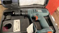 BLACK & DECKER CORDLESS DRILL - 3