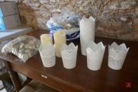 CANDLE HOLDERS, TEA LIGHTS & CANDLES - 2