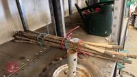 SET OF DRAIN RODS