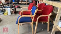 4 OFFICE CHAIRS - 2