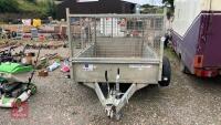 IFOR WILLIAMS TWIN AXLE CAGED TRAILER - 2