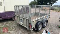 IFOR WILLIAMS TWIN AXLE CAGED TRAILER - 4