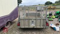 IFOR WILLIAMS TWIN AXLE CAGED TRAILER - 5