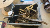 BOX OF WORKSHOP TOOLS