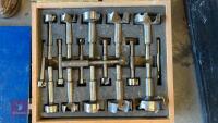 BOX OF WOOD DRILL BITS - 2