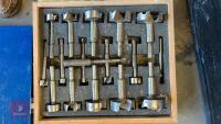 BOX OF WOOD DRILL BITS - 3