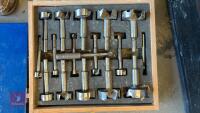 BOX OF WOOD DRILL BITS - 4