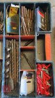 BOX OF DRILL BITS ETC - 3