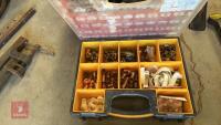 BOX OF PLUMBING FITTINGS - 3