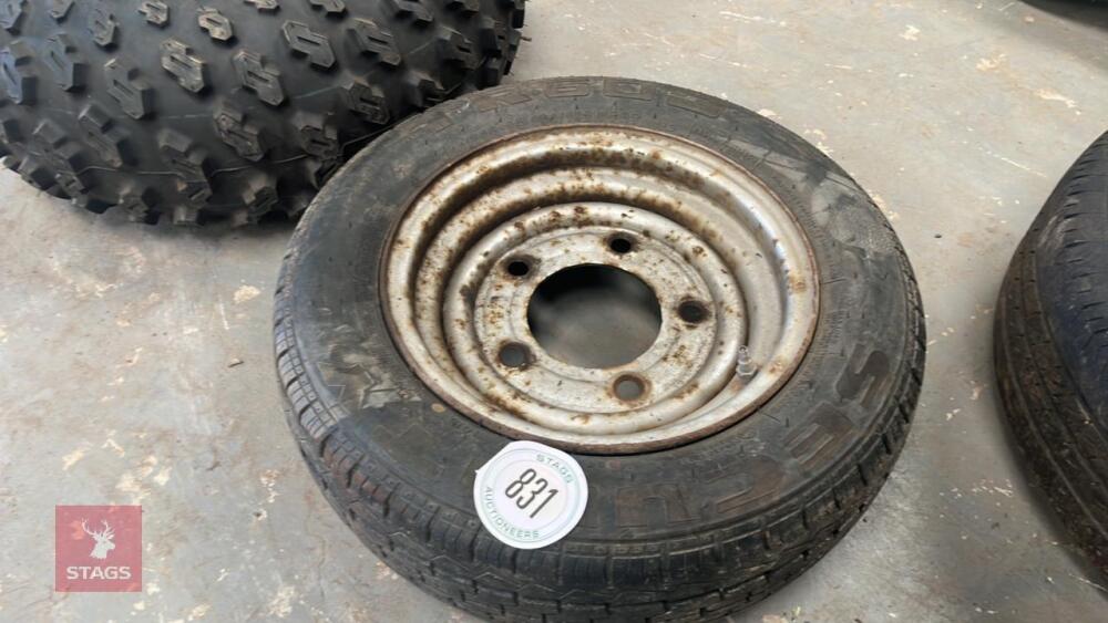 IFOR WILLIAMS TRAILER WHEEL & TYRE