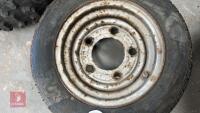 IFOR WILLIAMS TRAILER WHEEL & TYRE - 4