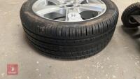 ALLOY WHEEL AND TYRE 225/45 R17 - 4