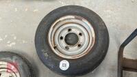 IFOR WILLIAMS TRAILER WHEEL AND TYRE - 3