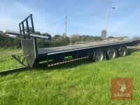 30’ TRI-AXLE FLATBED TRAILER - 4