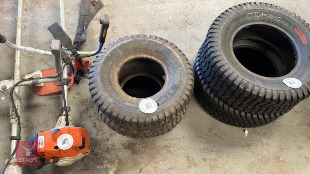 2 X 18 X 9.5-8 TYRES