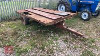 10' 10'' X 6' 6'' TIPPING FLATBED TRAILE - 2