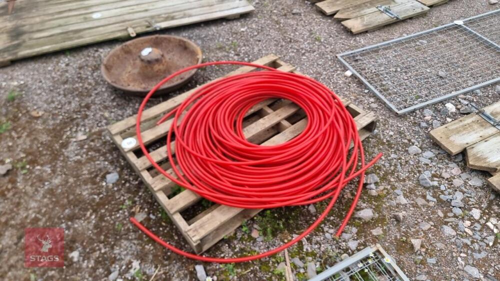 QTY OF 18MM RED PIPE