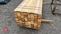 120 X 9' 6'' X 4'' X 2'' TIMBER RAILS - 4