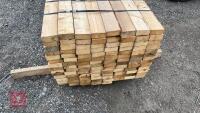 112 X 7' 6'' X 4'' X2'' TIMBER RAILS - 3