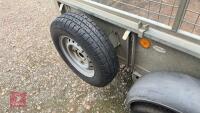 IFOR WILLIAMS TWIN AXLE CAGED TRAILER - 9