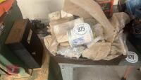 TUB OF SCREWS & NAILS ETC