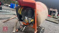 PETROL BELLE CEMENT MIXER C/W STAND - 7