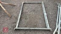 2 METAL FRAMES