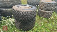 2 X 18 X 8.60-8 WHEELS & TYRES- PERISHED - 4