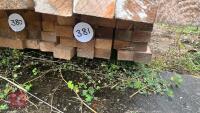 25 X 2.4M X 2.5'' X 1.5'' TIMBER RAILS - 3