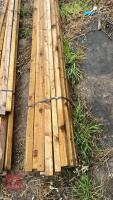 28 X 4.8M X 2.5'' X 1.5'' TIMBER RAILS - 2