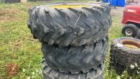 4 26X9-12 WHEELS & TYRES - 5